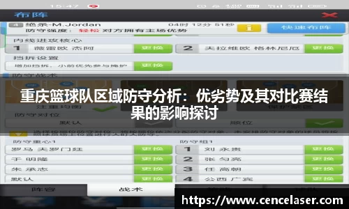 重庆篮球队区域防守分析：优劣势及其对比赛结果的影响探讨